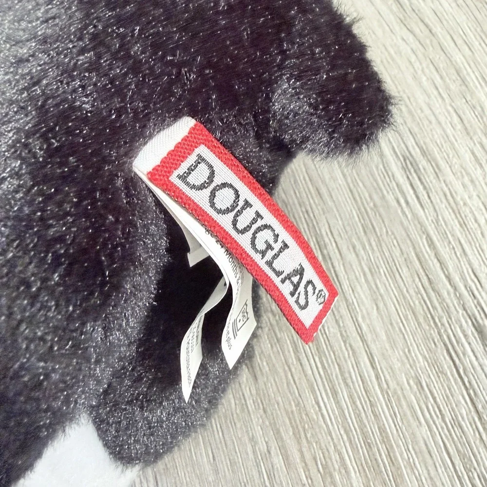 Douglas Quincy Boston Terrier Plush Stuffed Dog Black White 8